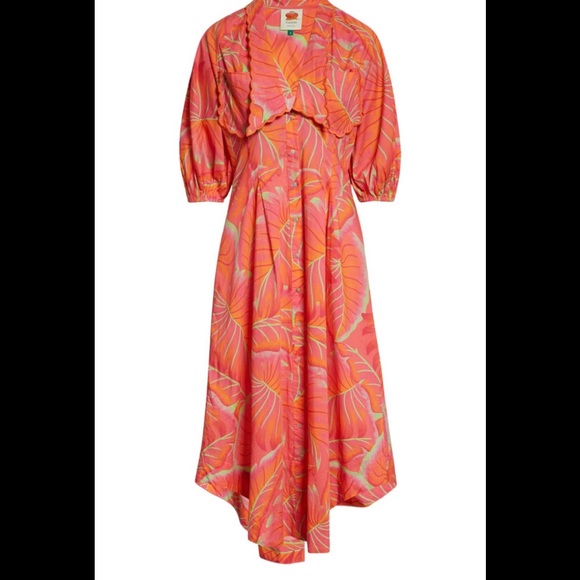 Farm Rio Bright Forest Shirtdress - Picture 5 of 10